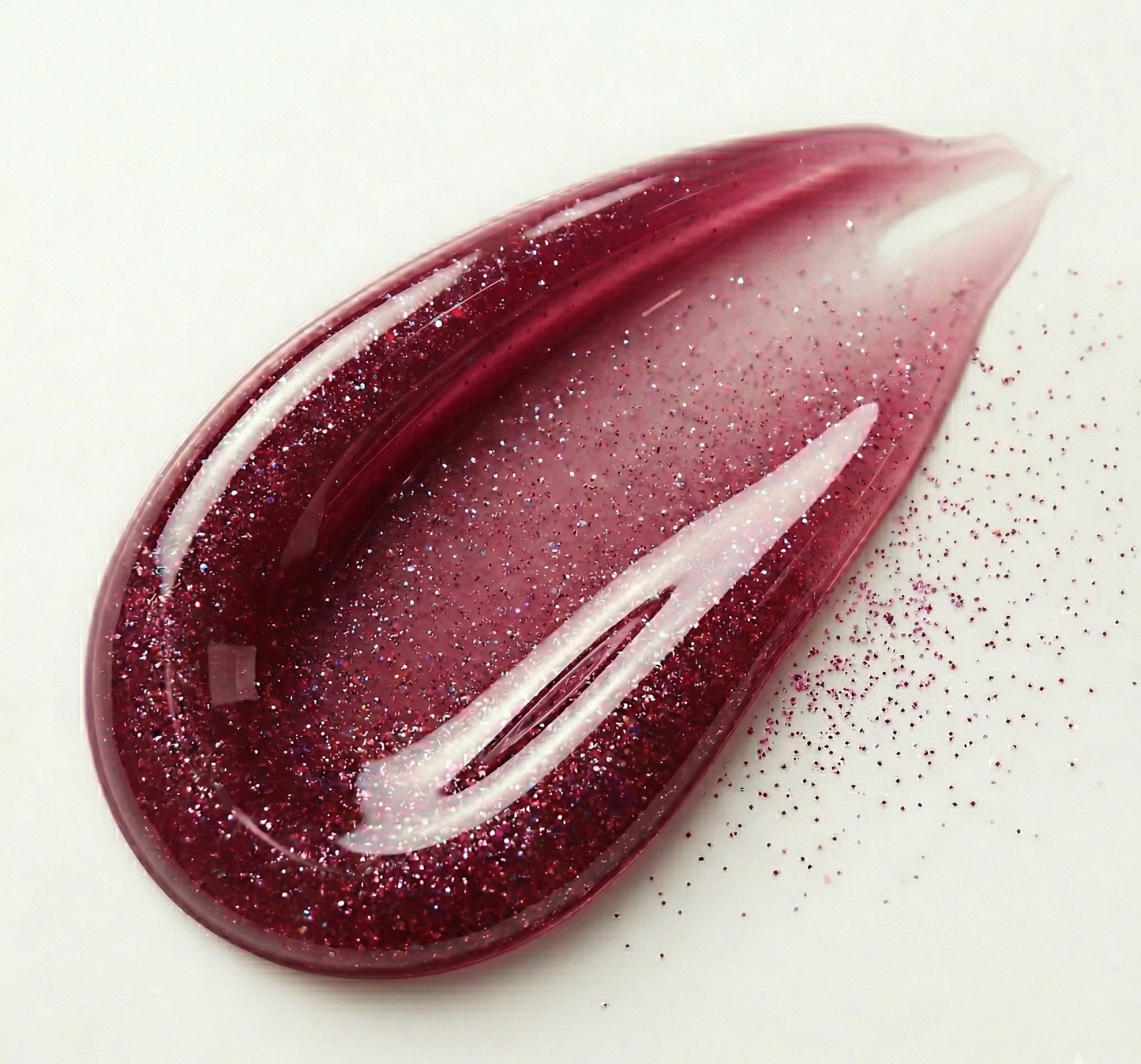 BELEY Glitter Lip Oil – Dark Pink
