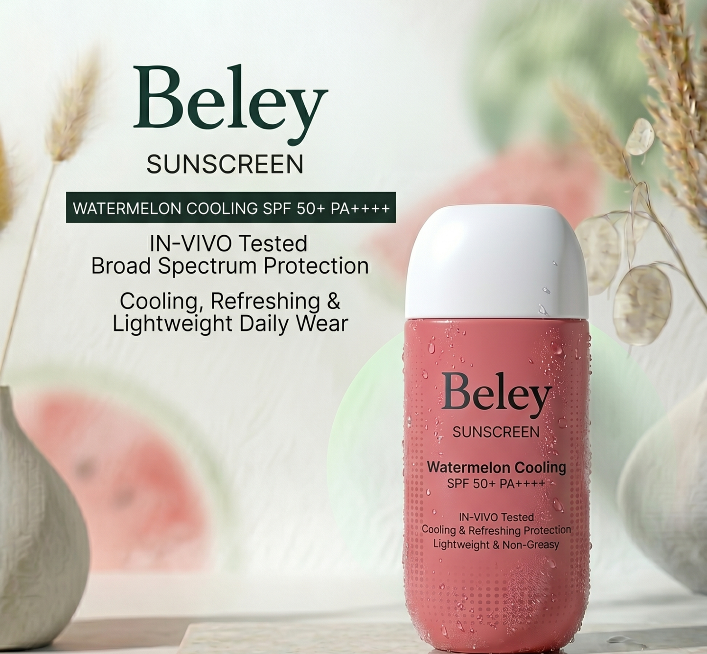 Watermelon Cooling Sunscreen SPF 50+ PA++++
