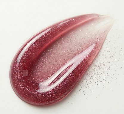 BELEY Glitter Lip Oil – Rose Pink