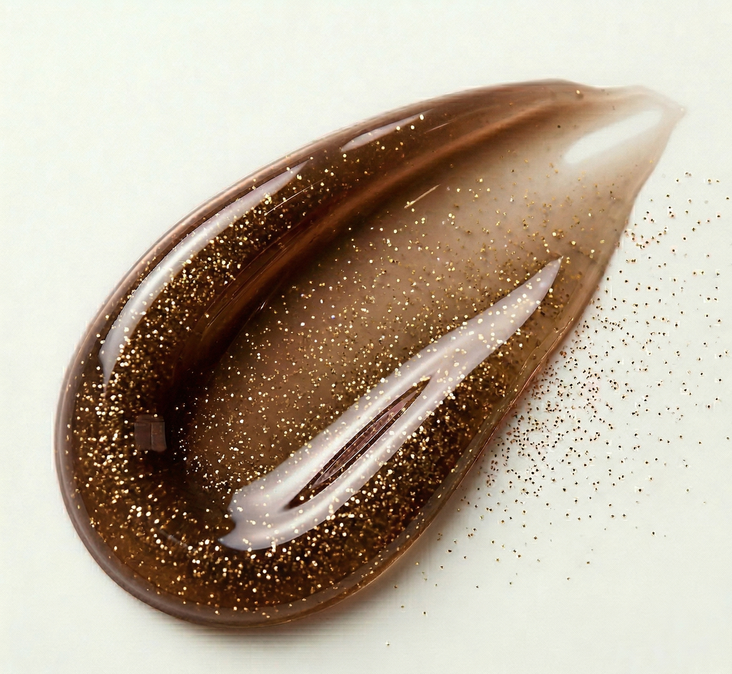 BELEY Glitter Lip Oil –Bronze Copper Shimmer